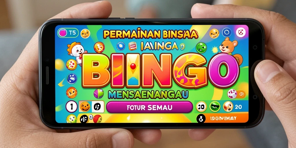 Screenshot T6 menampilkan gameplay Bingo yang seru dan interaktif.